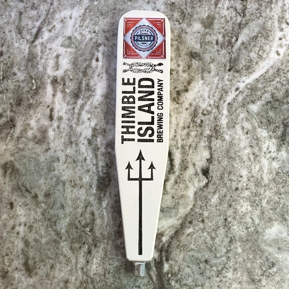 Thimble Island Brewing Company Hero Pilsner Tap Handle